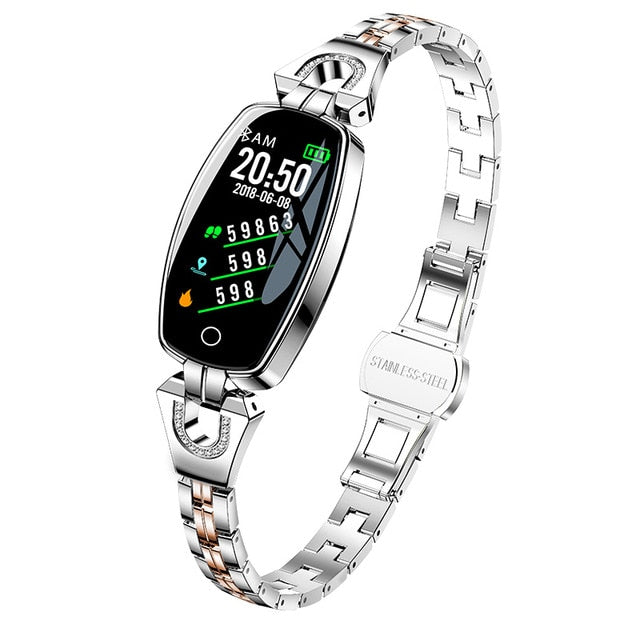 H&A H8 Fitness Bracelet Sport Smart Watch 2019 Waterproof Heart Rate Monitoring Bluetooth For iOS Android Smartwatch Women Gift