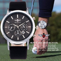 SHANGMEIMK Brand Leather Men Military Watch Fashion Luxury Men's Sport Analog Quartz Wristwatches Gift Clock Relogio Masculino