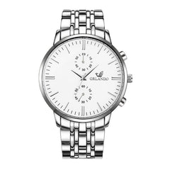 Men's Wrist Watches 2019 Luxury Brand Orlando Mens Quartz Watches Men Business Male Clock Gentlemen Casual Fashion Wristwatch