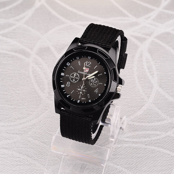 2019 Men Nylon band Military watch Gemius Army watch High Quality Quartz Movement Men sports watch Casual wristwatches