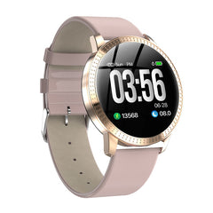 Smart watch VS V11 Q8 P68 waterproof Tempered glass Activity Fitness tracker Heart rate monitor BRIM Men women smartwatch CF18