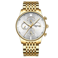 Mens Watches NIBOSI Waterproof Quartz Business Men Watch Top Brand Luxury Clock Casual Military Sport Watch Relogio Masculino
