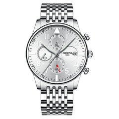 Mens Watches NIBOSI Waterproof Quartz Business Men Watch Top Brand Luxury Clock Casual Military Sport Watch Relogio Masculino