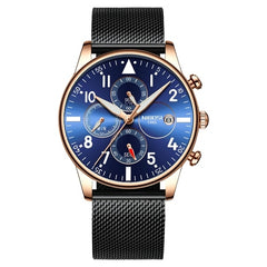 Mens Watches NIBOSI Waterproof Quartz Business Men Watch Top Brand Luxury Clock Casual Military Sport Watch Relogio Masculino