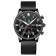 Mens Watches NIBOSI Waterproof Quartz Business Men Watch Top Brand Luxury Clock Casual Military Sport Watch Relogio Masculino