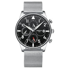 Mens Watches NIBOSI Waterproof Quartz Business Men Watch Top Brand Luxury Clock Casual Military Sport Watch Relogio Masculino